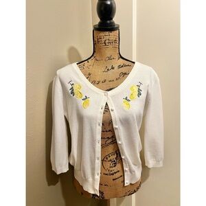 ModCloth x Collectif Simi Lemons Cardigan